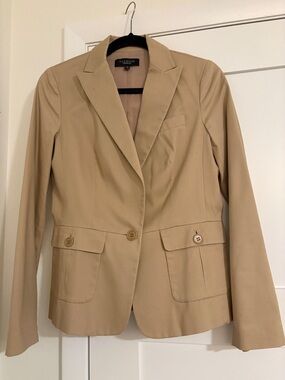 Talbots Tan Blazer